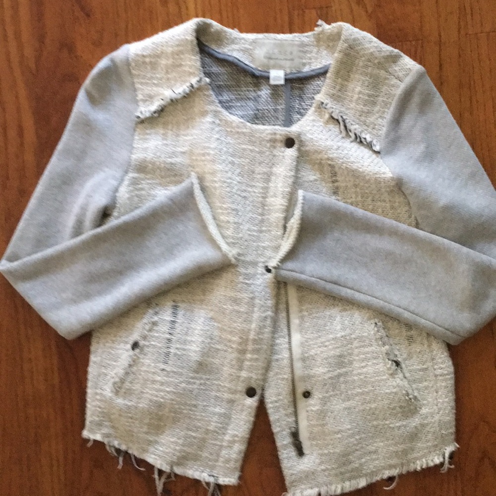 Hinge Tweed edgy jacket
